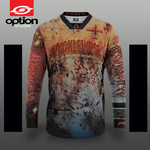 Apicklelypse Skydiving Jersey LONG SLEEVE - PREORDER