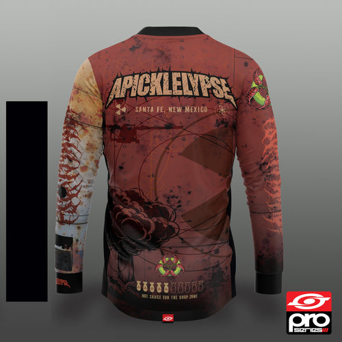 Apicklelypse Skydiving Jersey LONG SLEEVE - PREORDER