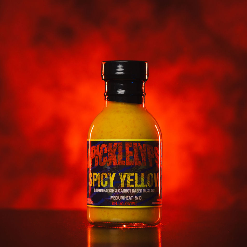 Spicy Yellow - Radish & Carrot based mustard - Medium Hot
