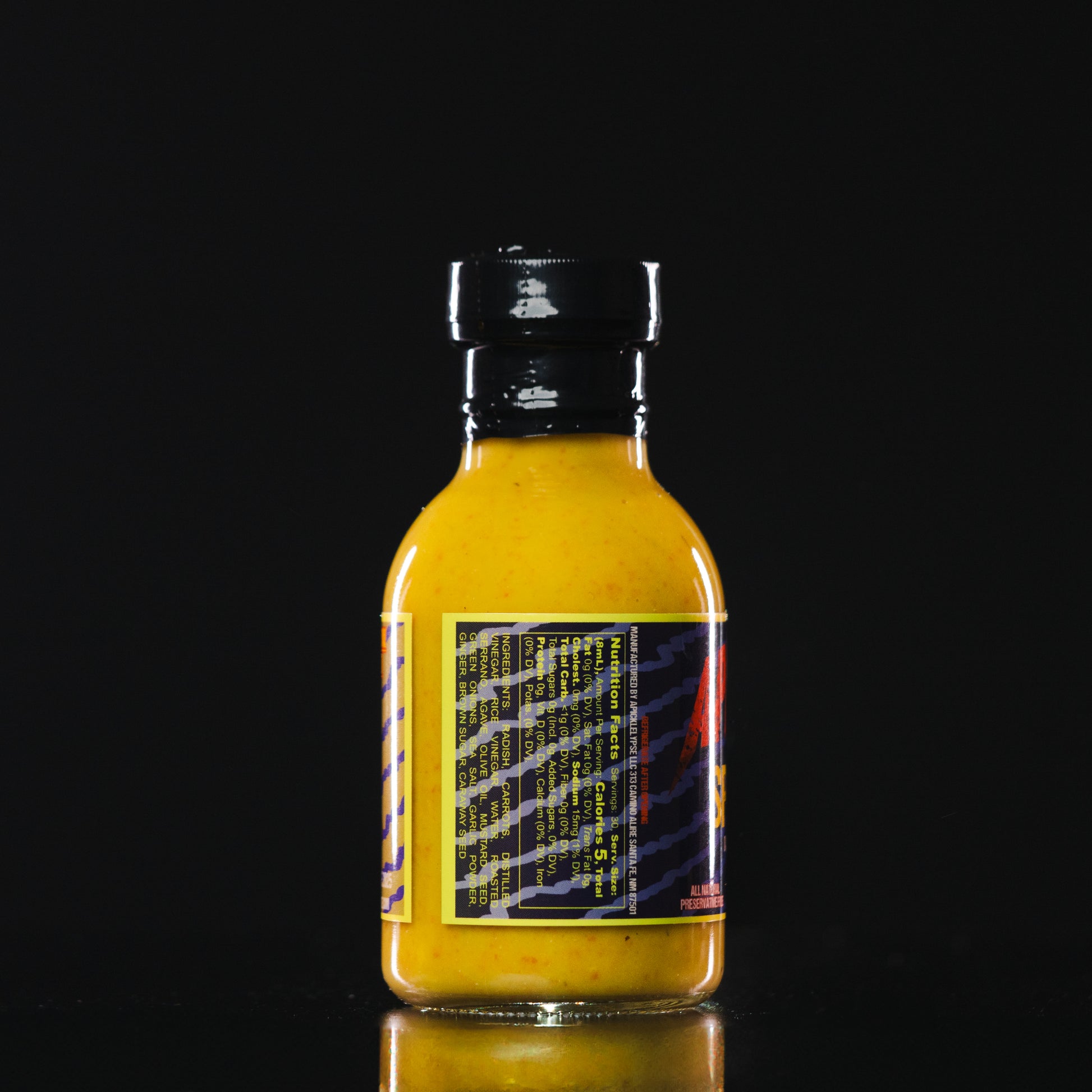 Spicy Yellow - Radish & Carrot based mustard - Medium Hot