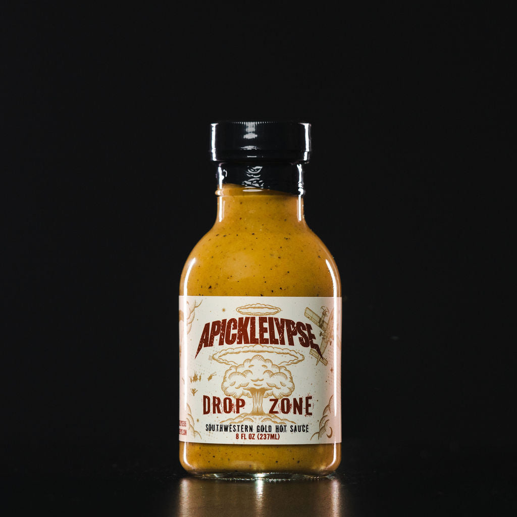 Drop Zone - Southwestern Gold Wing Sauce 8oz - Medium Hot