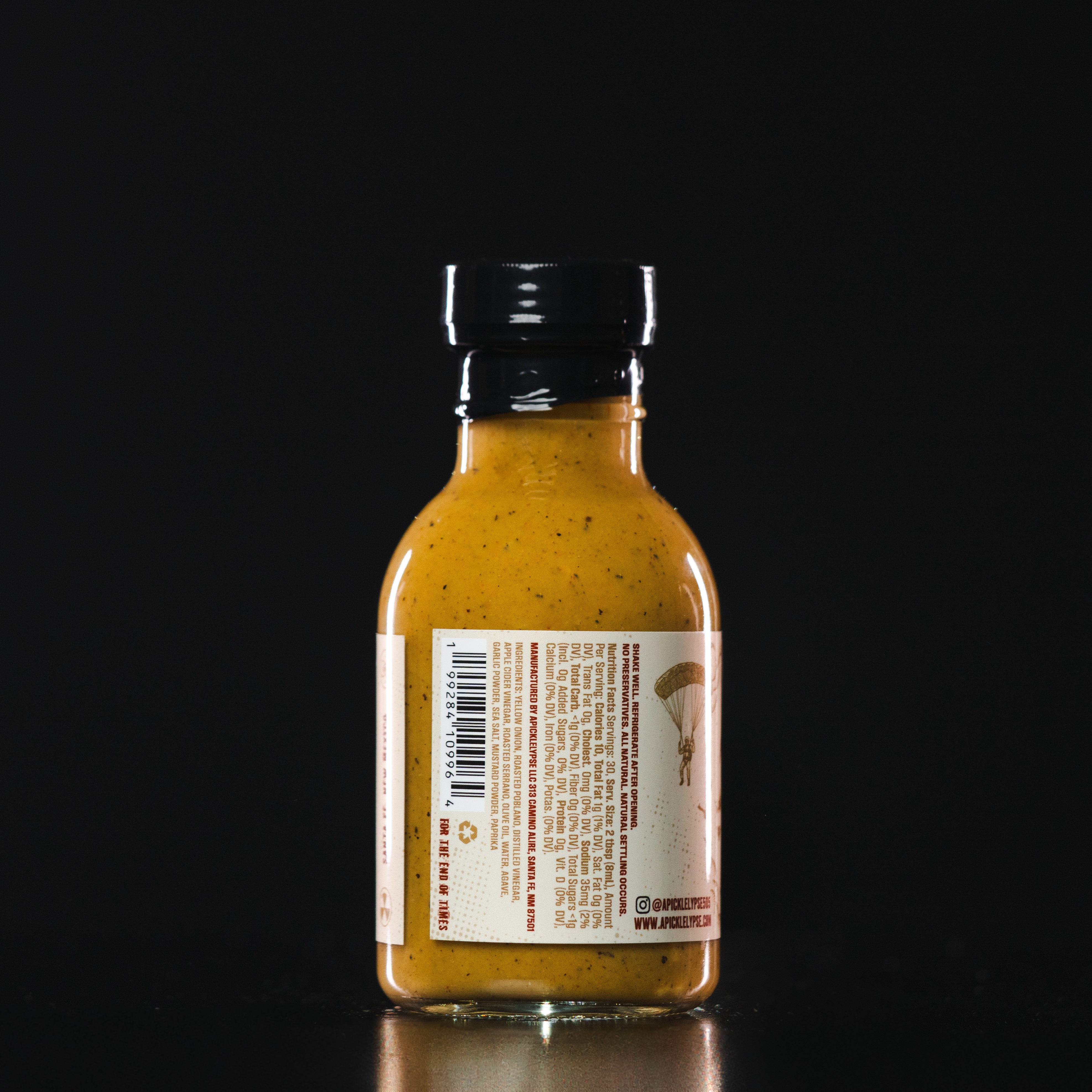 Drop Zone - Southwestern Gold Wing Sauce 8oz - Medium Hot