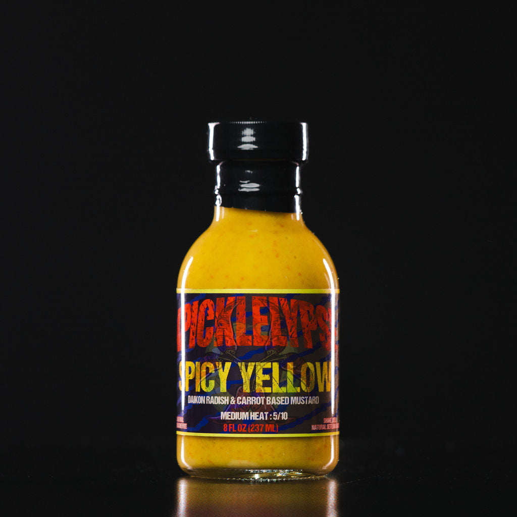 Spicy Yellow - Radish & Carrot based mustard - Medium Hot