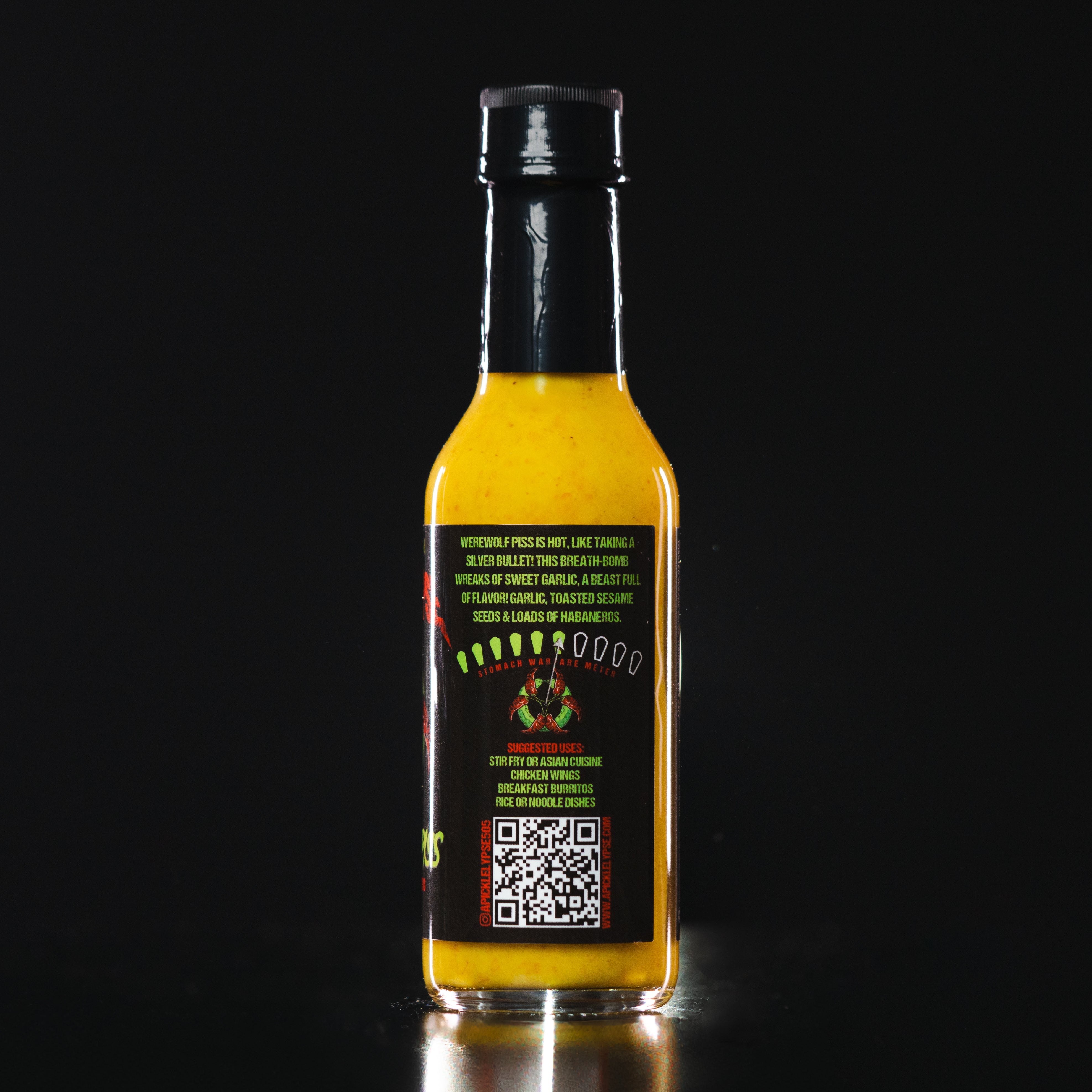 Werewolf Piss - Sesame Garlic & Habanero - Hotter – Apicklelypse